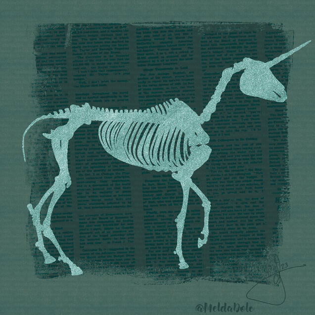 anatomical unicorn