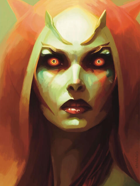 sylvana's stare